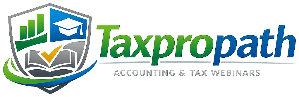 Taxpropath — Accounting & Tax Webinars